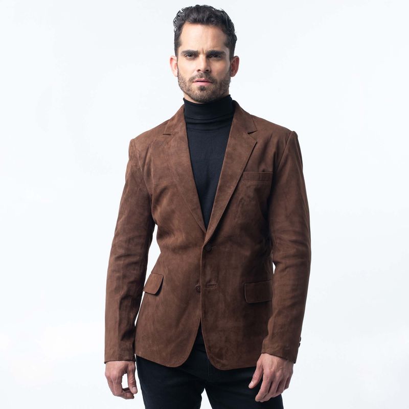 Chaqueta blazer canela marruecos Mario Hernández