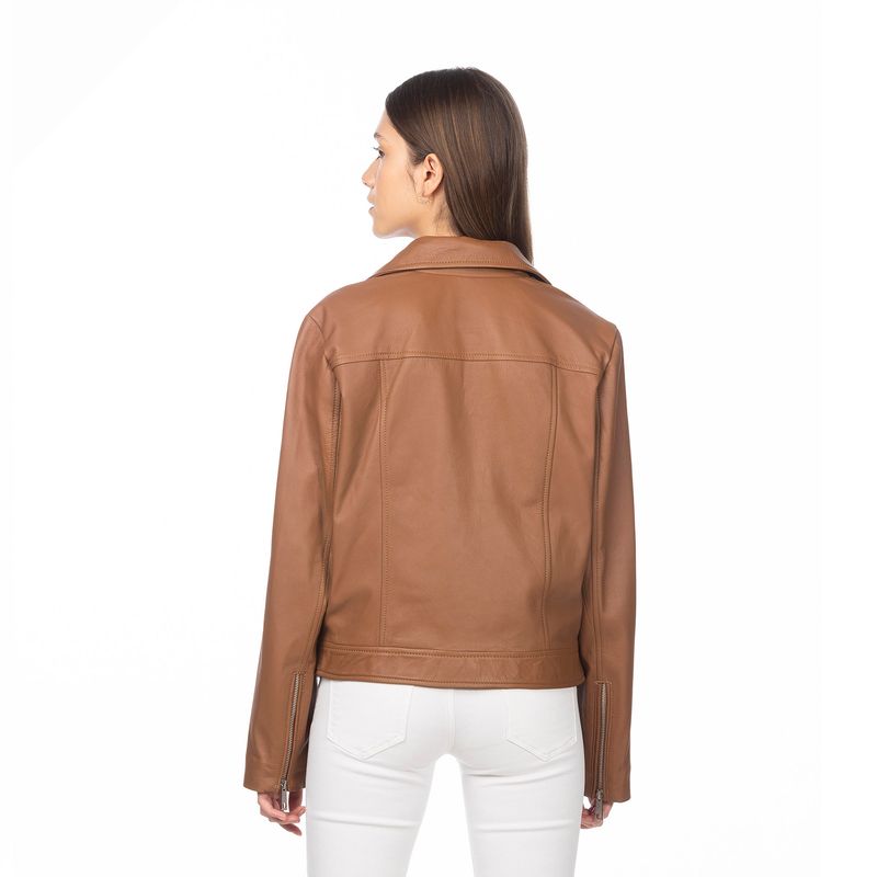 Chaquetas de outlet piel color camel