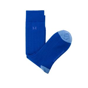 Medias acanaladas azul rey mh socks