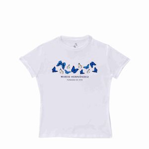 Camiseta mariposas bahia blanco Tierra Arriba