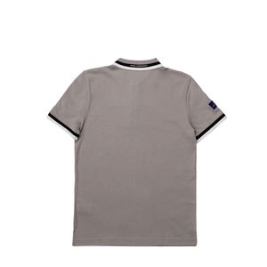 Camiseta polo capitanejo gris Tierra Arriba