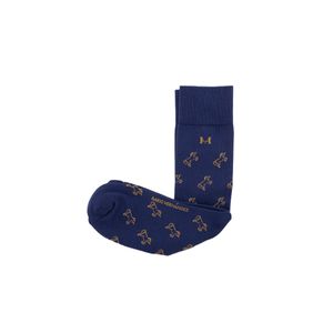 Medias unicornio oro azul MH Socks
