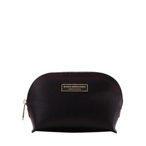 Cosmetiquero mediano nero rosso Alegra