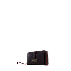 Billetera matilde correa nero rosso Alegra