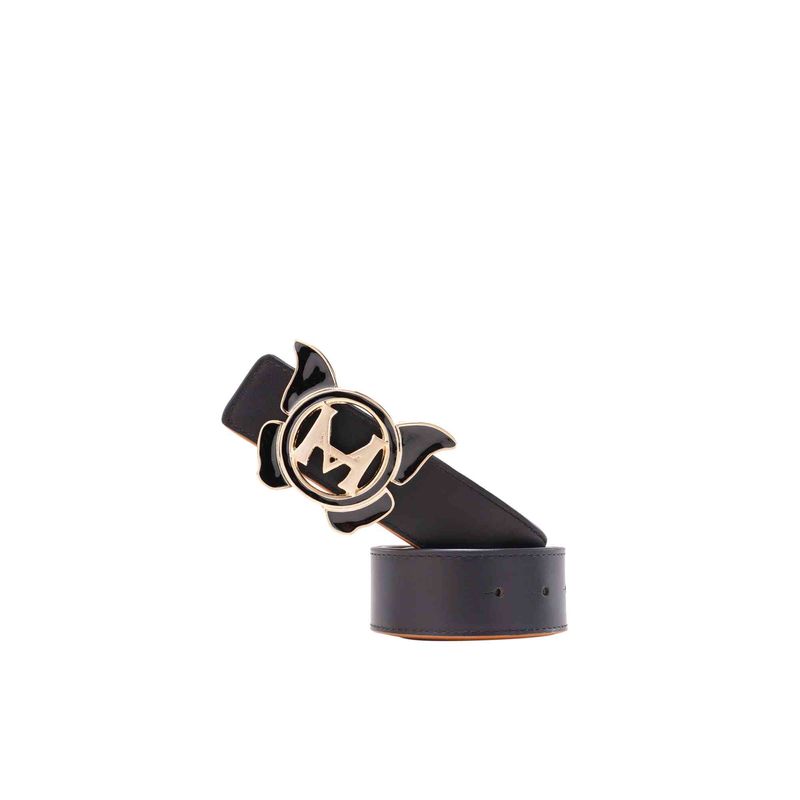 cinturon-casual-mariposa-monograma-negro-caramelo_1
