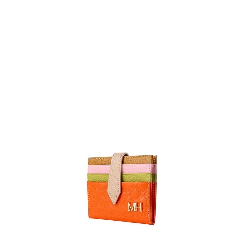 tarjetero-broche-compartimento-naranja-multicolor-sarah_2
